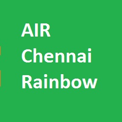 AIR CHENNAI RAINBOW